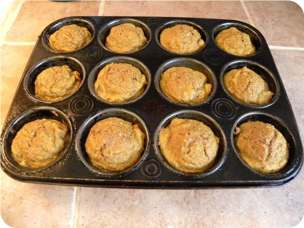 Whole Wheat Pumpkin Muffins