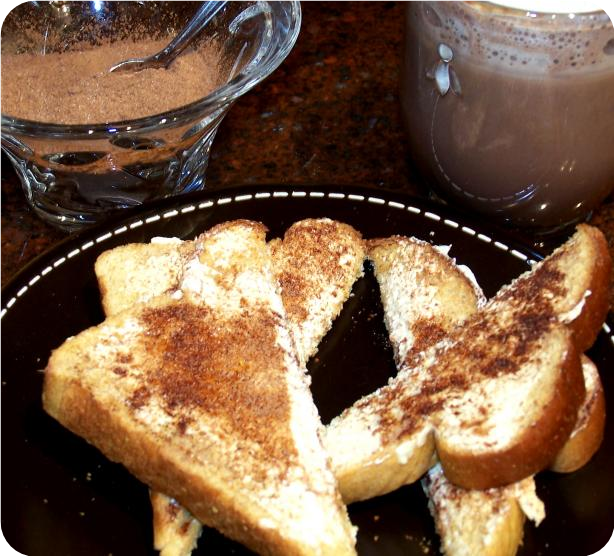 Chocolate Cinnamon Toast