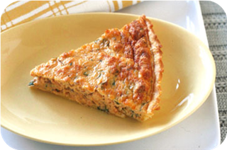 Salmon tart 