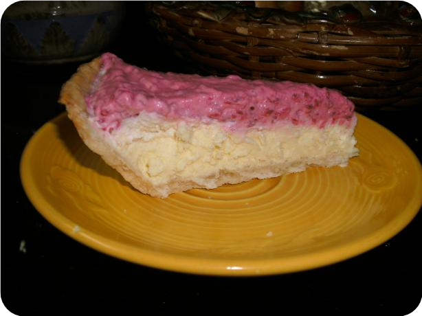 Raspberry Cream Pie