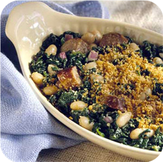 Italian sausage and spinach casserole 