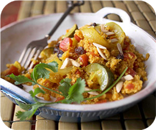 Curried Couscous with Vegetables