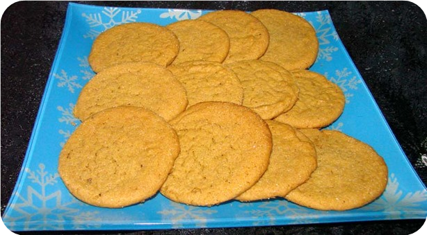 Nutmeg Molasses Cookies