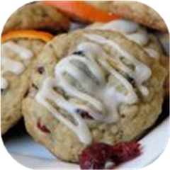 Cranberry Orange Oatmeal Cookies