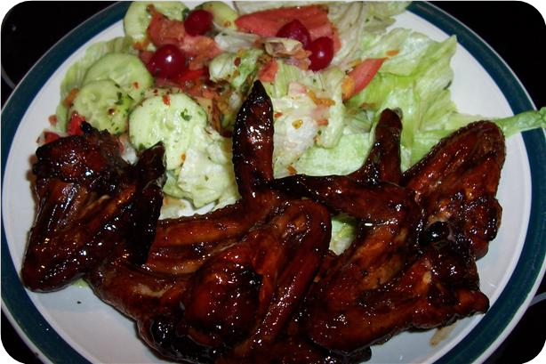 Honey Glazed  Wings