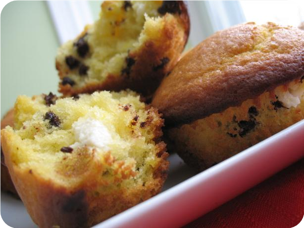 Surprise Chocolate Chip Muffins