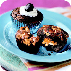 Brownie surprise cupcakes 