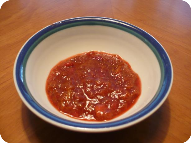 Sweet Red Dessert Sauce