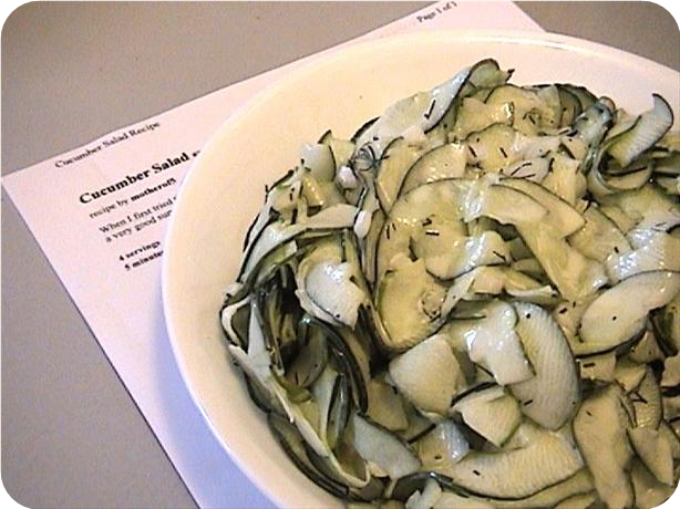 Cucumber Salad
