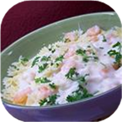 Fettucine Alfredo with Shrimp