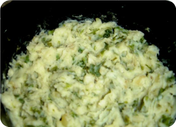 Irish Mashed Potatoes (Colcannon)