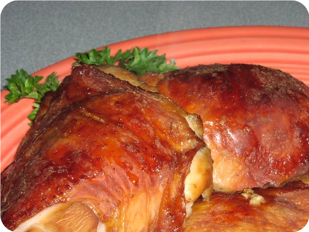 Crispy Oven Baked Chicken Thighs