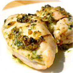 Broiled Herb Butter Chicken