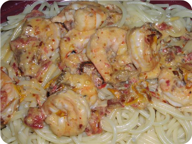 Vicki's Shrimp Pasta