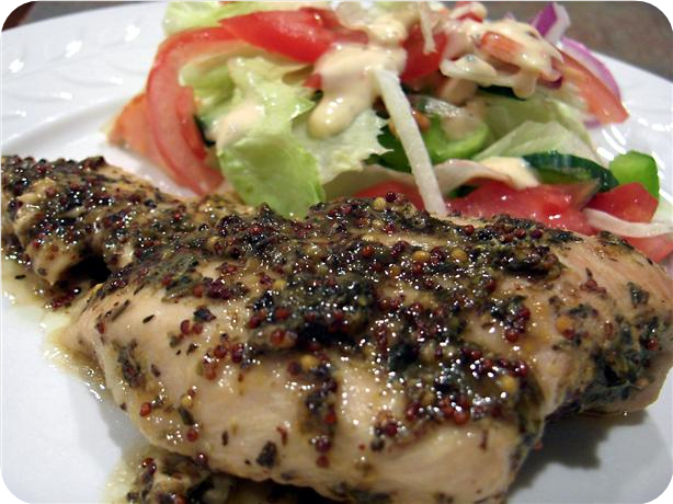 herbed skillet chicken