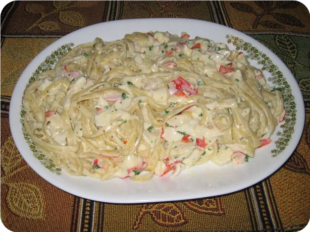 Crab Fettuccine