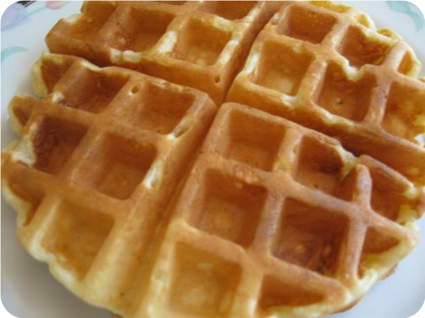 Belgian-Style Yeast Waffles from Kaf