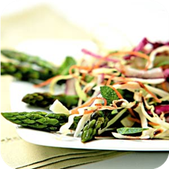 Spring Asparagus Slaw