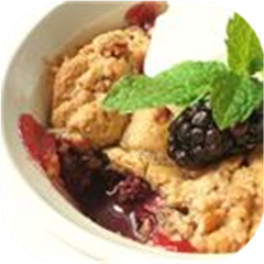 Everything But The... Blackberry Cobbler