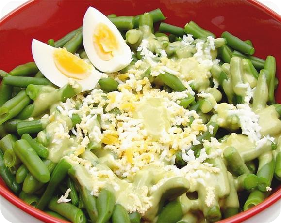 Green Bean Salad with Mustard-Caper Vinaigrette