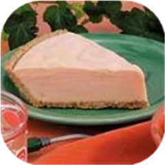 Frozen Orange Cream Pie