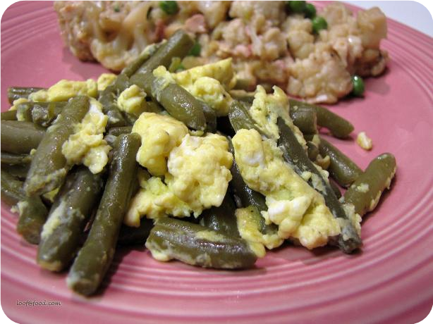 Scrambled Green Beans