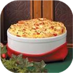 Red Pepper Cornmeal Souffle