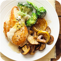 Chicken and Lemon Broccoli Alfredo