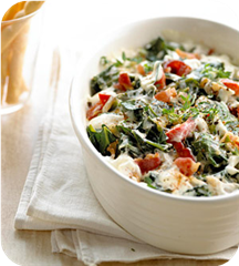 Creamy collard dip 