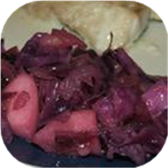 Red Cabbage and Apples