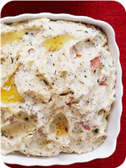 Make-Ahead Herb Buttered Mashed Potatoes 