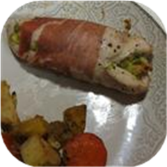 Smoked Gouda and Leek Chicken