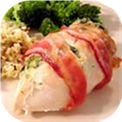 Stuffed and Wrapped Chicken Breast