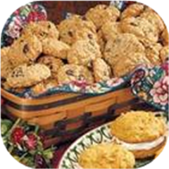 Maple Raisin Oatmeal Cookies