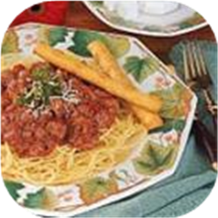 Spaghetti 'n' Meat Sauce