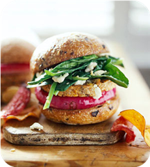 Garden veggie burgers 