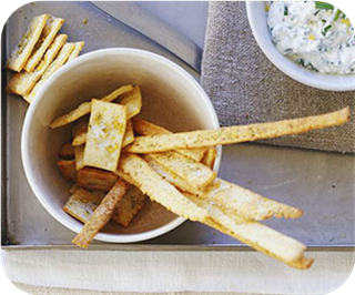 Parmesan crisps 