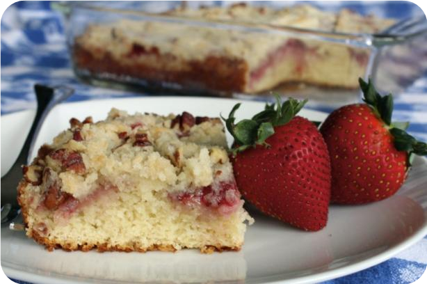 Strawberry Coffee Cake