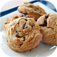 Chewy Peanut Butter Chocolate Chip Cookies