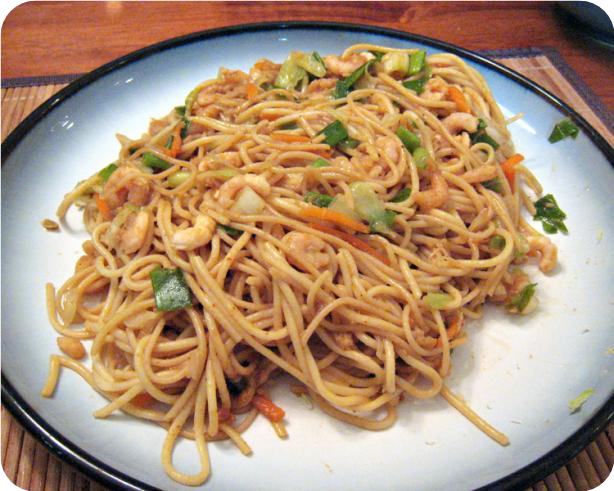 Thai Noodles With Peanut Sauce