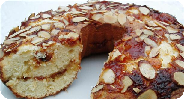 Apricot and Almond Snack Cake
