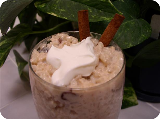 Arborio Rice Pudding