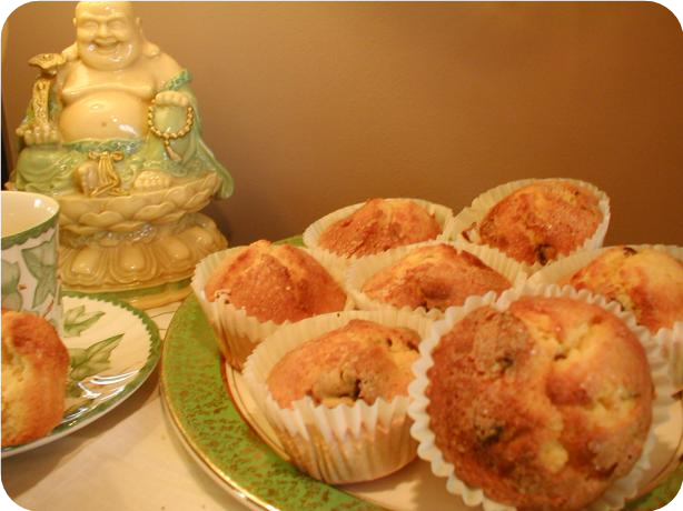 Sugar Free Orange Polenta Muffins