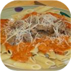 Pasta in Vodka Sauce