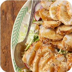 Sesame turkey 