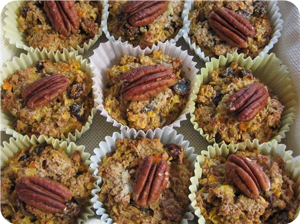 Orange Pecan Bran Muffins