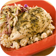 Skillet Herbed Chicken with Mustard