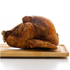 Deep-fried cajun turkey 