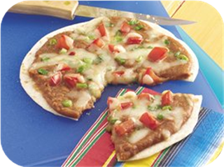 Mexican Bean Pizzas