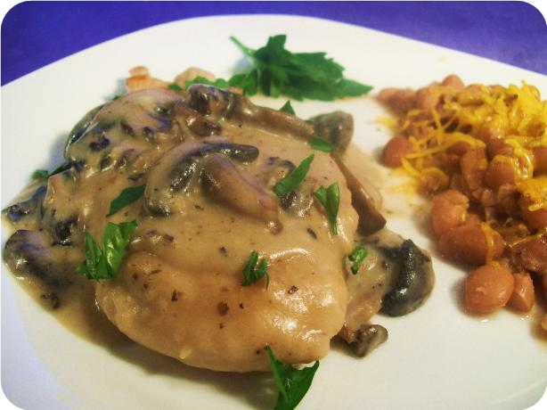 Chicken Breasts in Champagne Sauce